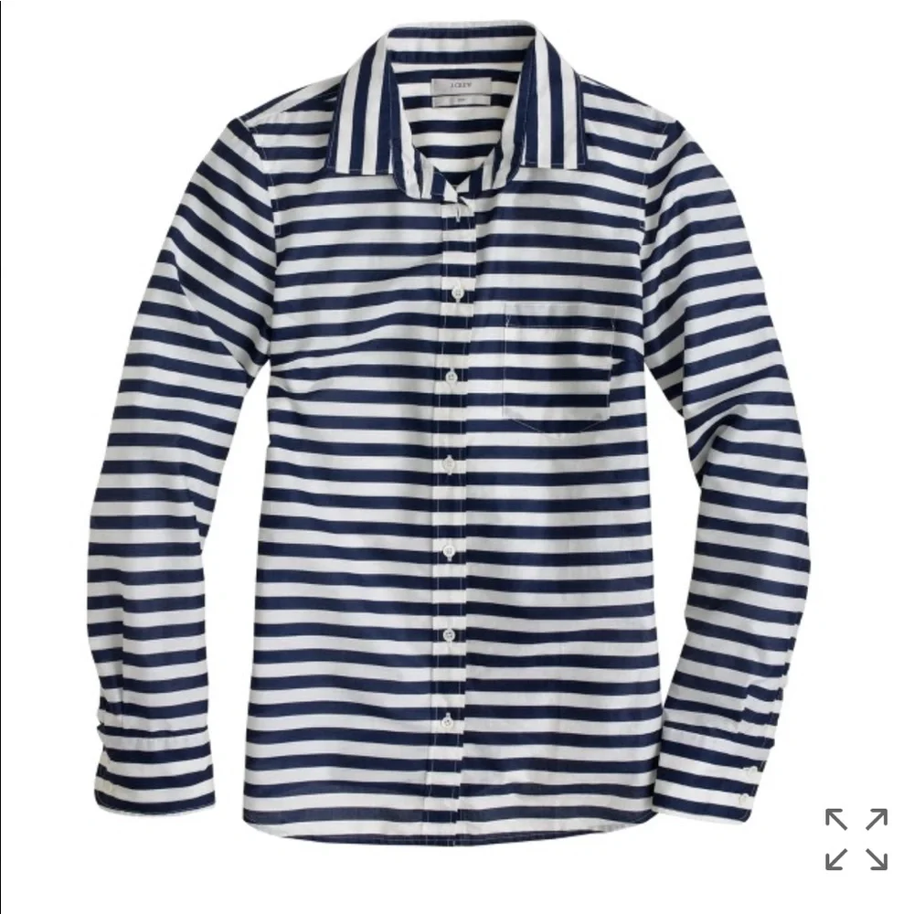 J. Crew Lightweight Boy Shirt‎ in Stripe
